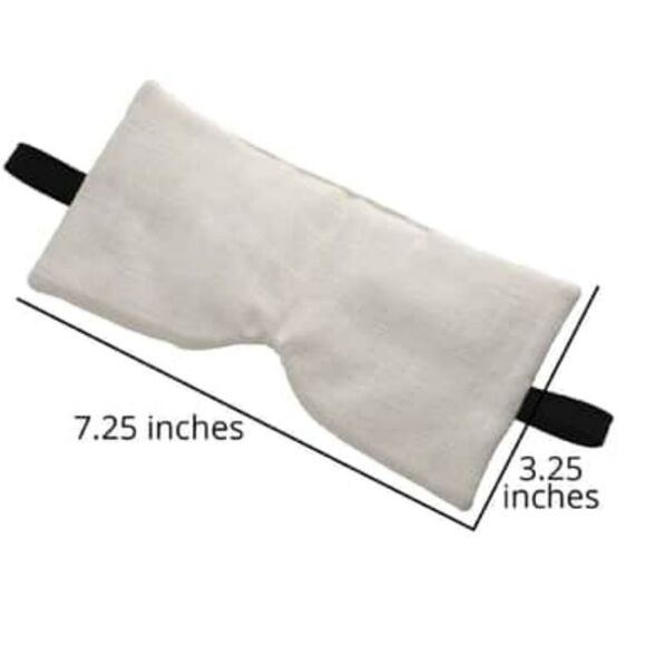 Cotton Eye Pillow, Eye Mask Amethyst - Picture 2 of 13